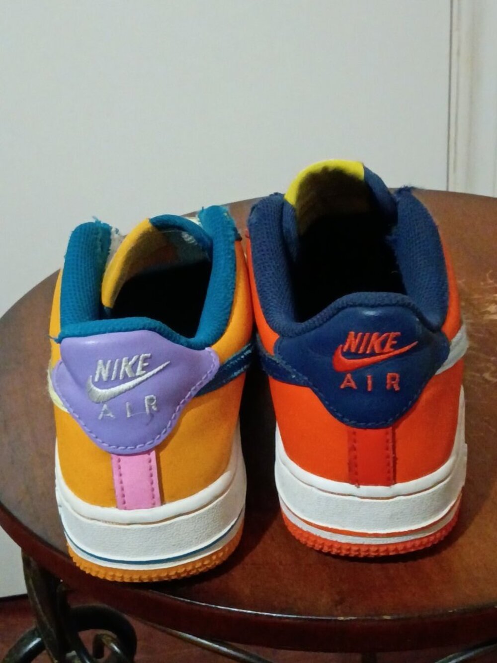 Nike AIR FORCE 1 LOW Grade School 'WHAT THE AF1' US SIZE 3.5Y FQ8368-902 - Picture 9 of 14